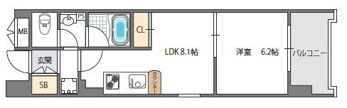 コンソラーレ東野田の間取り画像