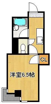 シャトレ白川町の間取り画像