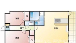 エスポワール辻IIIの間取り画像