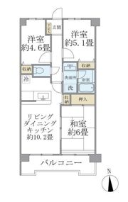 エマーレ保谷の間取り画像