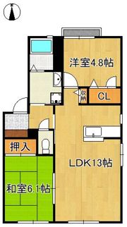 パークハイツ山寺の間取り画像