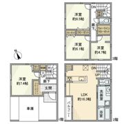 船堀戸建の間取り画像
