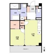 サンメゾン鶴見緑地の間取り画像