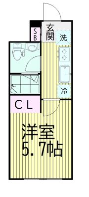アトック上町の間取り画像
