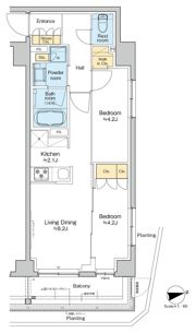 RESIDENCE KOENJIの間取り画像