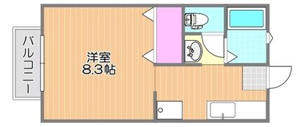 シャンテ高島の間取り画像