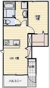 LOTUS河輪の間取り画像