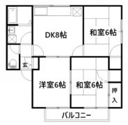 アビタシオンB棟の間取り画像