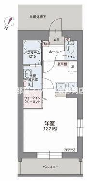 コリーヌ デュ リオンの間取り画像
