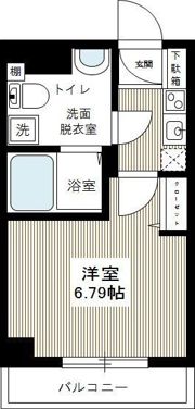 HY's YOKOHAMA LIGAREの間取り画像