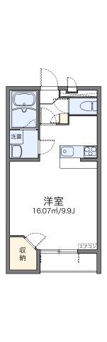 レオパレス蓮台寺公園西の間取り画像