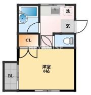 ハイツエコーの間取り画像