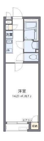クレイノクローバーハイツⅡの間取り画像