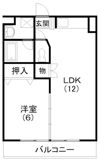 レイクコート富塚の間取り画像