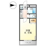 エステート山下の間取り画像