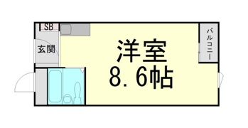 アクセスコート箕面の間取り画像