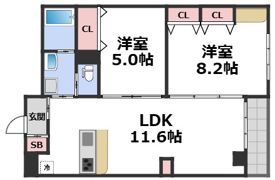 エムズ谷六の間取り画像