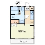 春栄コーポの間取り画像