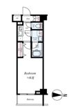 アレスグーテ北千住の間取り画像