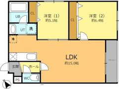 センチュリー北斗の間取り画像