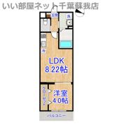 ルミエールB棟の間取り画像
