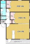フォブール津森C棟の間取り画像