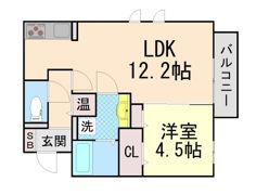 クレールコートの間取り画像