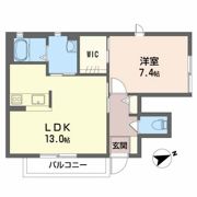 シャーメゾン城南の間取り画像