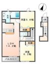 コンフォール山崎 2番館の間取り画像