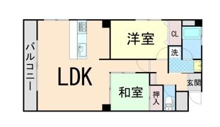 千里泉マンションⅠの間取り画像