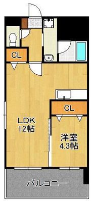 アヴァンセ片野グランデの間取り画像