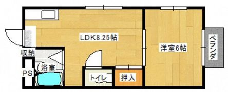 サンシティ洋光の間取り画像
