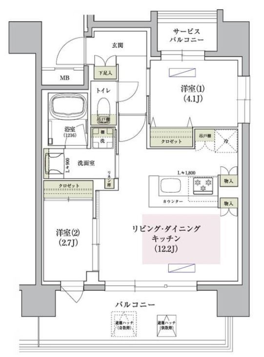 間取図