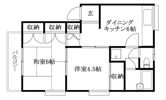コーポ増原の間取り画像