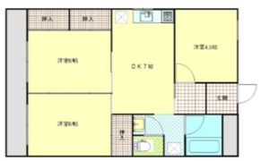 光南マンションの間取り画像