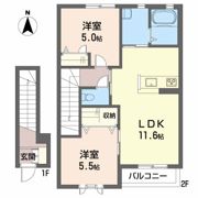 エスパディ グレイスの間取り画像