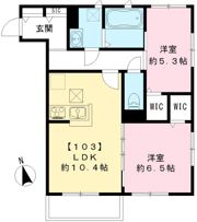 シャルマン ドミールの間取り画像
