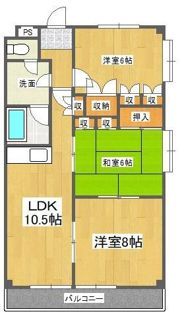 第17柴田マンションの間取り画像