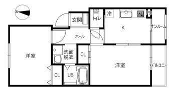 ラ･グランダム アンの間取り画像