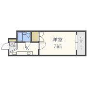 豊富プレジデント柴島の間取り画像