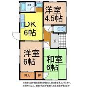田中借家（西条小前）の間取り画像