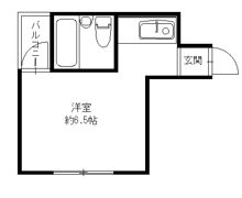 トキワパレスⅡの間取り画像