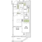 ザ・パークハビオ同心プレイスの間取り画像