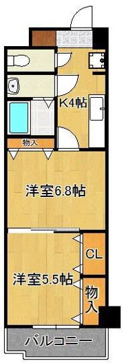 木下鉱産ビルIIの間取り画像