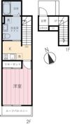 メゾンルミエール横須賀の間取り画像