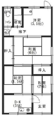 辻本平家の間取り画像