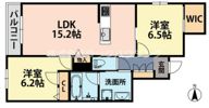 Large colline Ⅱの間取り画像