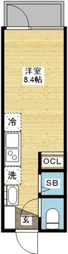 デ・クメール赤迫の間取り画像