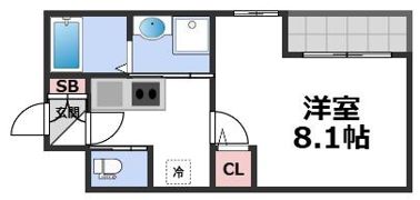 京橋フォーシーズンズの間取り画像