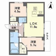 コンフォルト大元駅の間取り画像